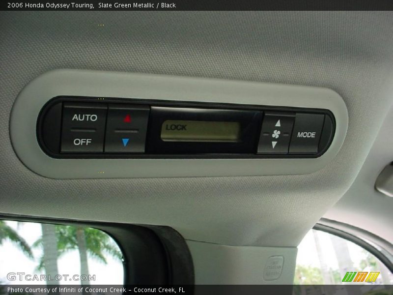 Slate Green Metallic / Black 2006 Honda Odyssey Touring