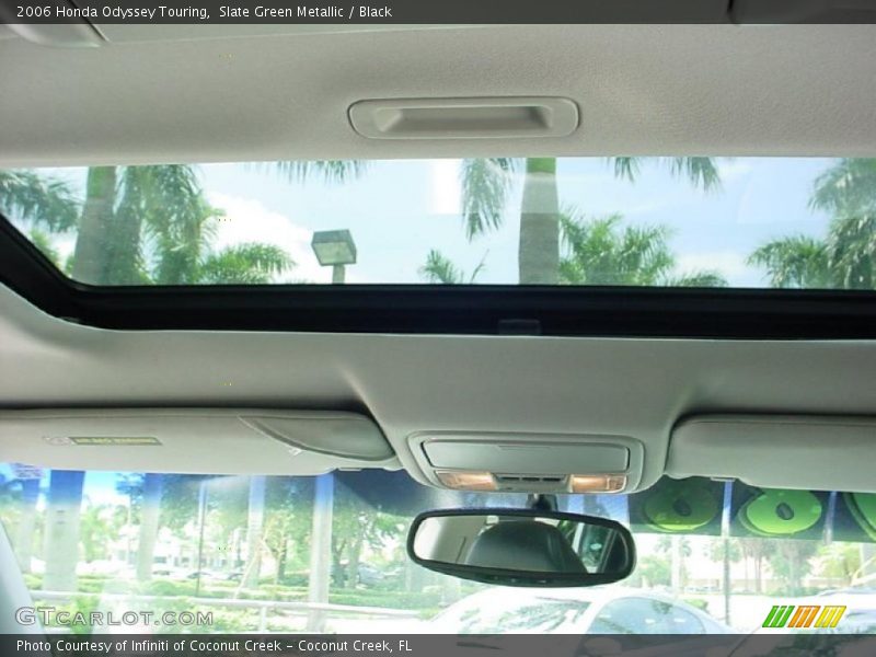 Slate Green Metallic / Black 2006 Honda Odyssey Touring