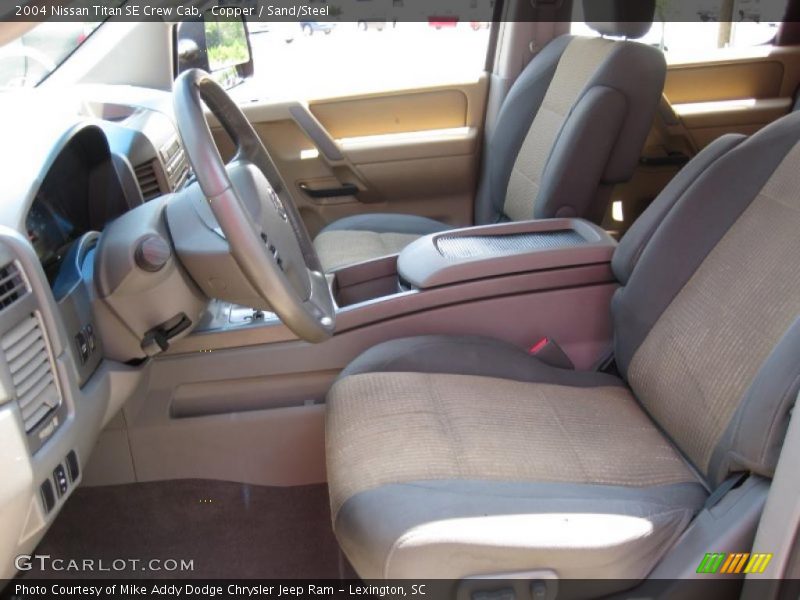 Copper / Sand/Steel 2004 Nissan Titan SE Crew Cab