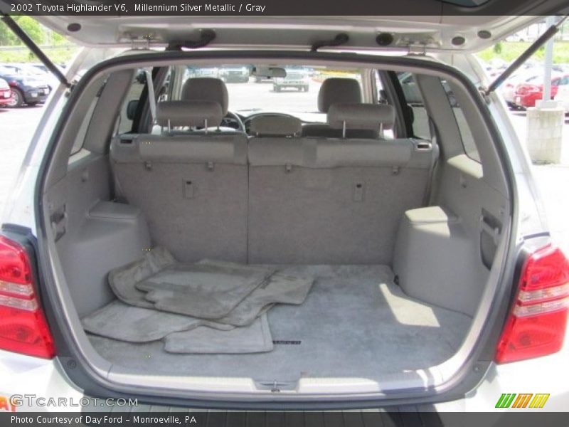 Millennium Silver Metallic / Gray 2002 Toyota Highlander V6