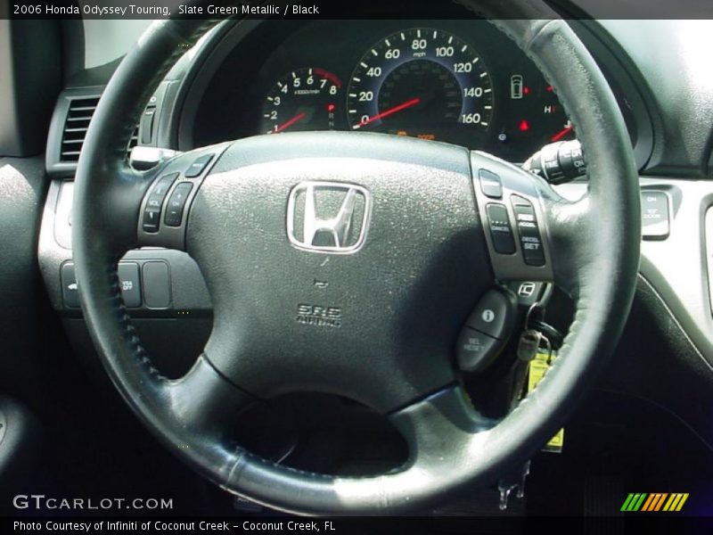 Slate Green Metallic / Black 2006 Honda Odyssey Touring