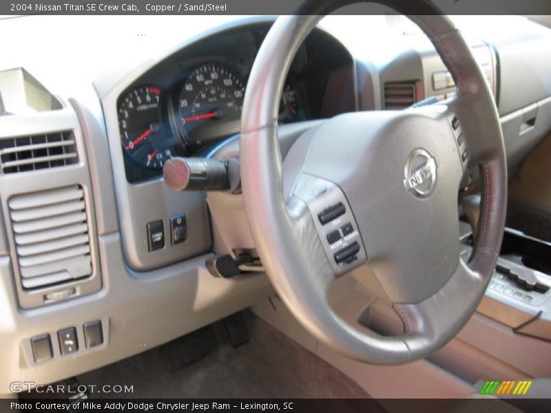 Copper / Sand/Steel 2004 Nissan Titan SE Crew Cab