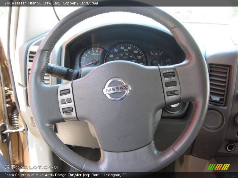 Copper / Sand/Steel 2004 Nissan Titan SE Crew Cab