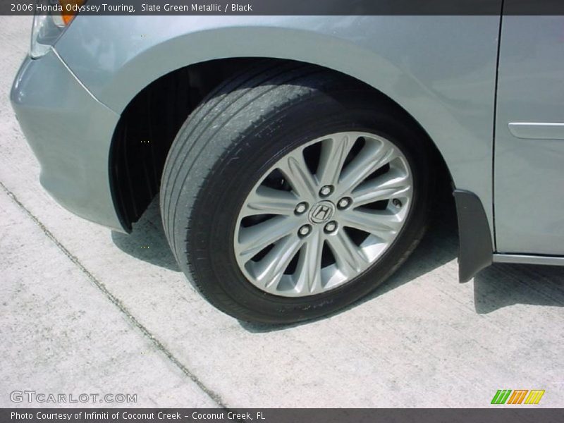 Slate Green Metallic / Black 2006 Honda Odyssey Touring