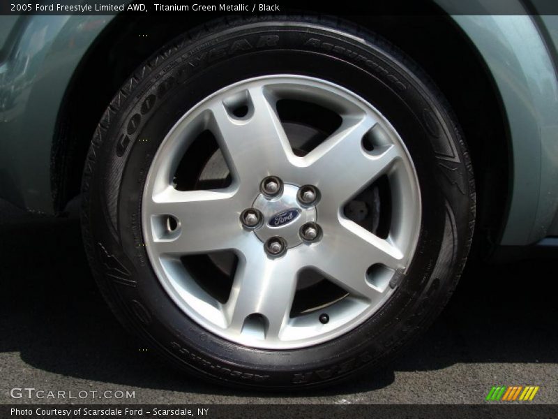 Titanium Green Metallic / Black 2005 Ford Freestyle Limited AWD