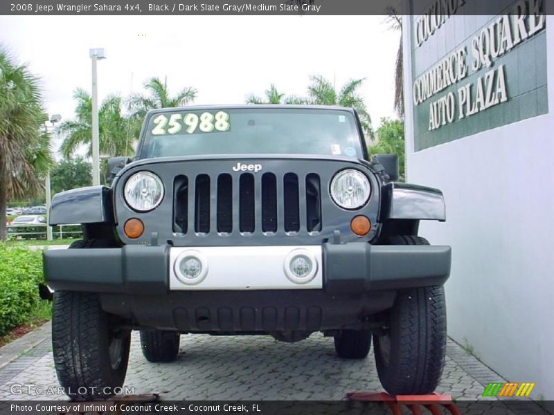 Black / Dark Slate Gray/Medium Slate Gray 2008 Jeep Wrangler Sahara 4x4