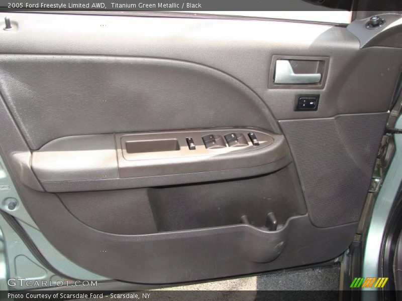 Titanium Green Metallic / Black 2005 Ford Freestyle Limited AWD