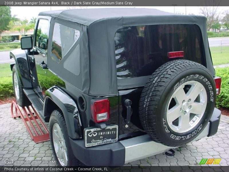 Black / Dark Slate Gray/Medium Slate Gray 2008 Jeep Wrangler Sahara 4x4