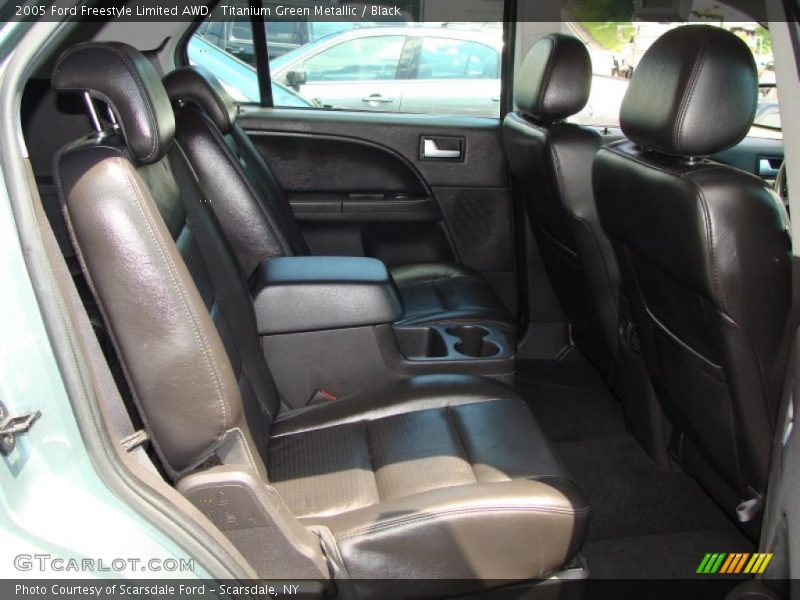Titanium Green Metallic / Black 2005 Ford Freestyle Limited AWD