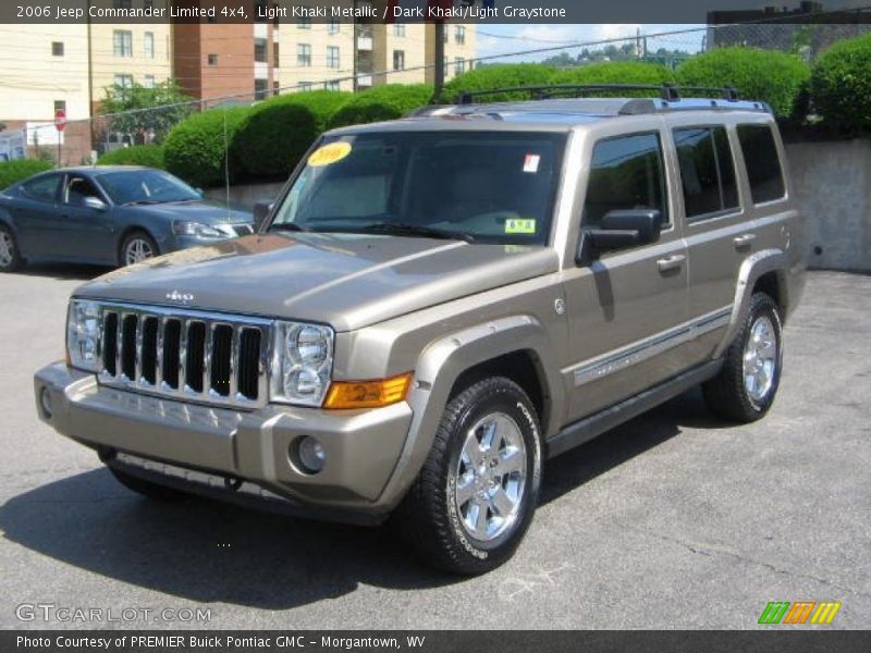 Light Khaki Metallic / Dark Khaki/Light Graystone 2006 Jeep Commander Limited 4x4