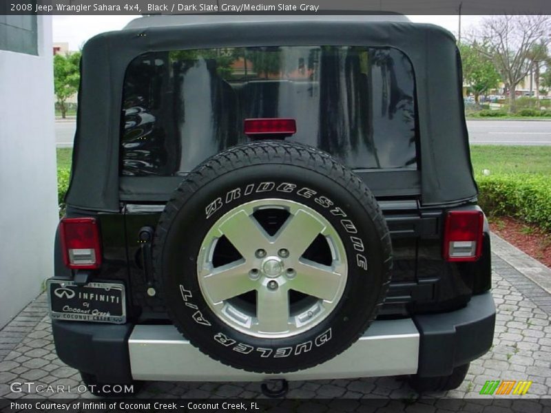 Black / Dark Slate Gray/Medium Slate Gray 2008 Jeep Wrangler Sahara 4x4
