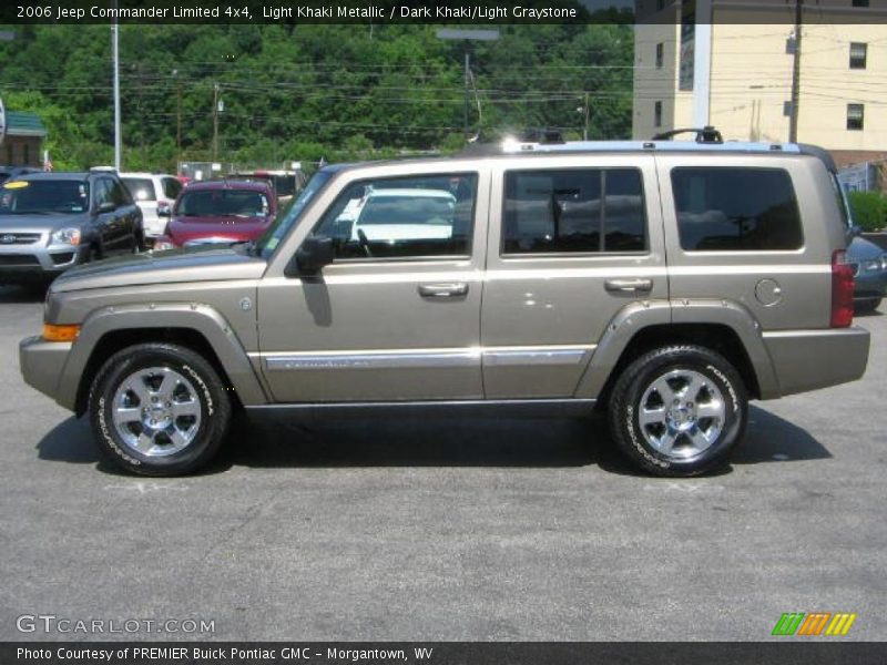 Light Khaki Metallic / Dark Khaki/Light Graystone 2006 Jeep Commander Limited 4x4