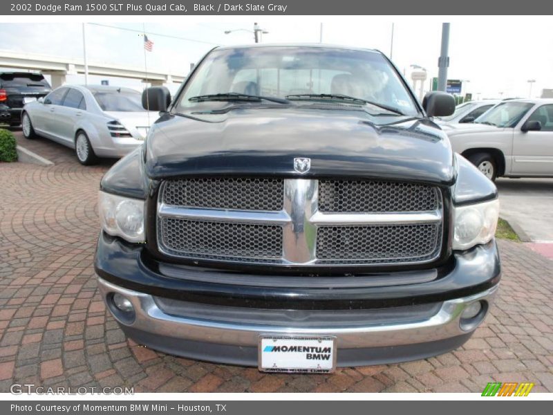 Black / Dark Slate Gray 2002 Dodge Ram 1500 SLT Plus Quad Cab