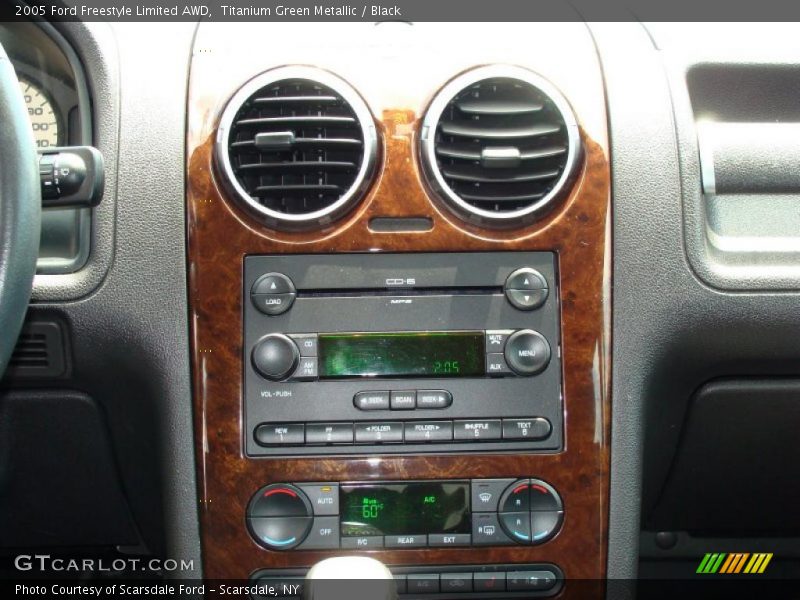 Titanium Green Metallic / Black 2005 Ford Freestyle Limited AWD