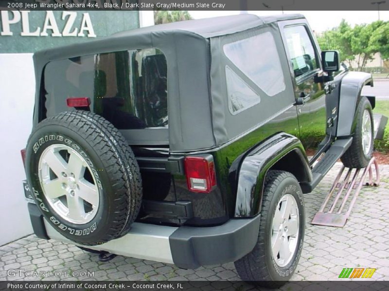 Black / Dark Slate Gray/Medium Slate Gray 2008 Jeep Wrangler Sahara 4x4