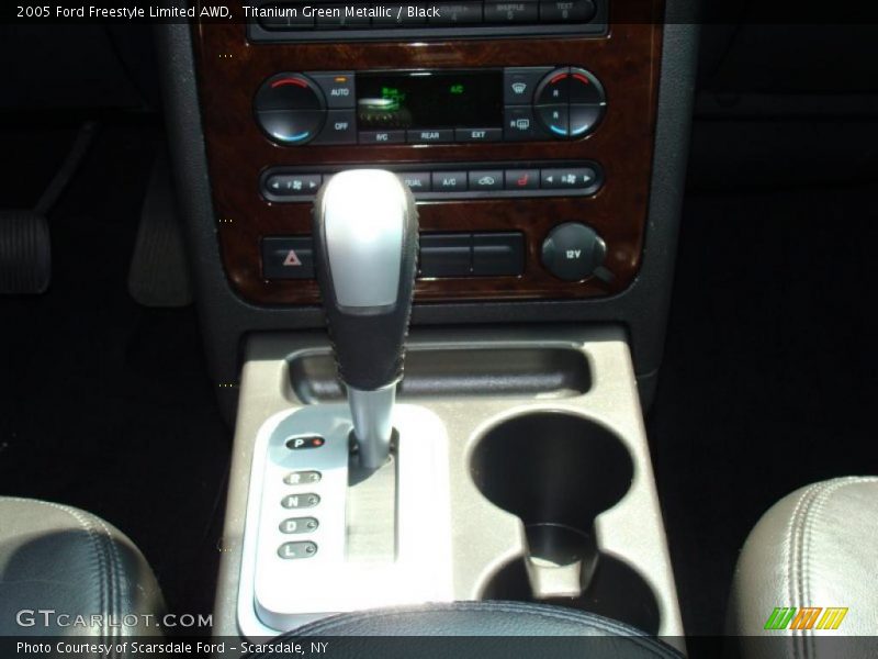 Titanium Green Metallic / Black 2005 Ford Freestyle Limited AWD