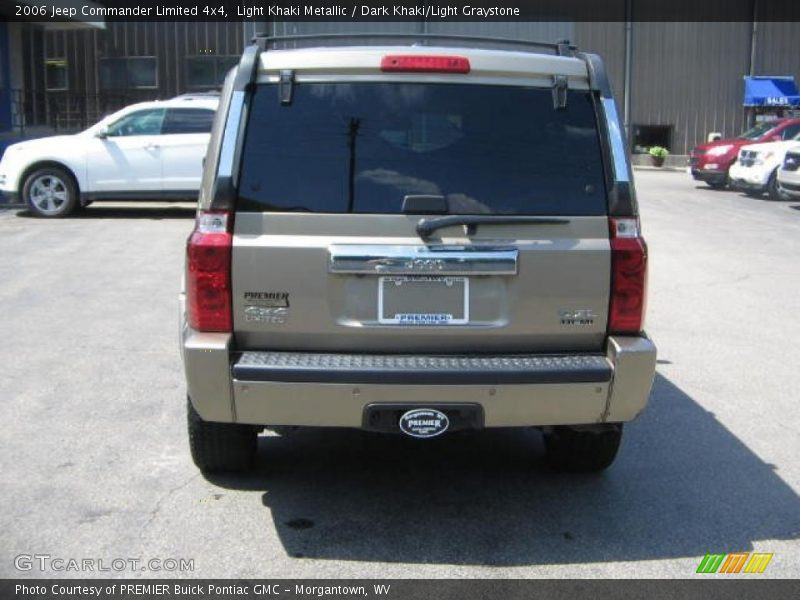 Light Khaki Metallic / Dark Khaki/Light Graystone 2006 Jeep Commander Limited 4x4