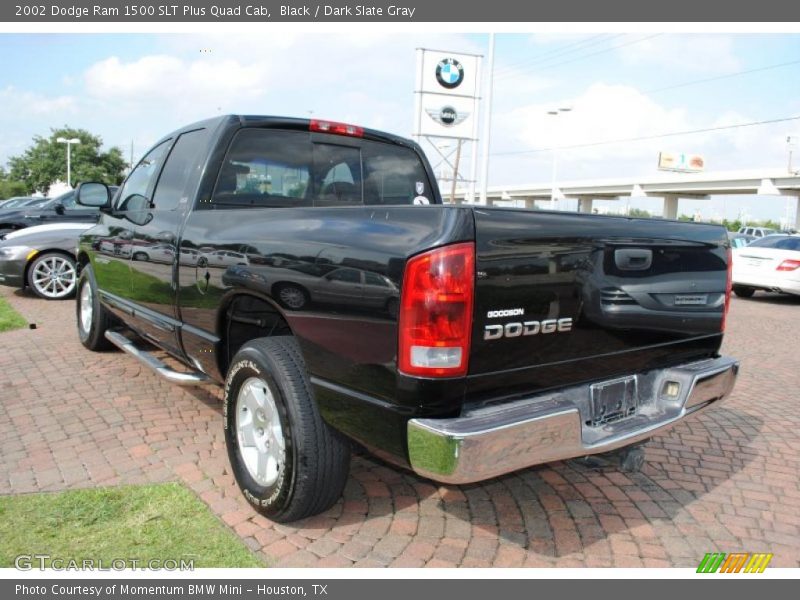 Black / Dark Slate Gray 2002 Dodge Ram 1500 SLT Plus Quad Cab