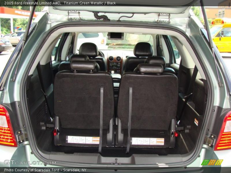 Titanium Green Metallic / Black 2005 Ford Freestyle Limited AWD