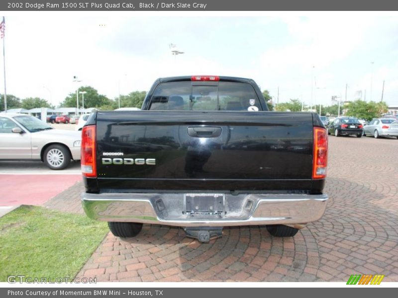 Black / Dark Slate Gray 2002 Dodge Ram 1500 SLT Plus Quad Cab