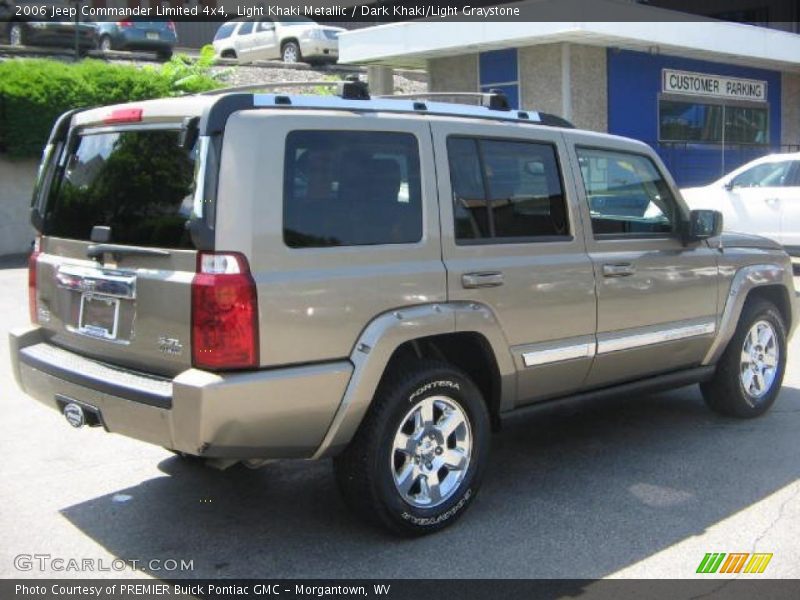 Light Khaki Metallic / Dark Khaki/Light Graystone 2006 Jeep Commander Limited 4x4