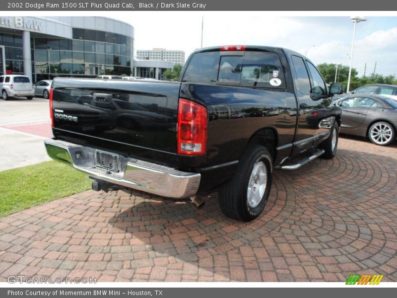 Black / Dark Slate Gray 2002 Dodge Ram 1500 SLT Plus Quad Cab