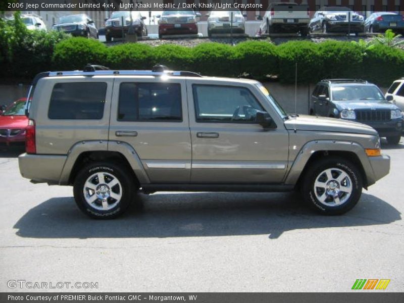Light Khaki Metallic / Dark Khaki/Light Graystone 2006 Jeep Commander Limited 4x4