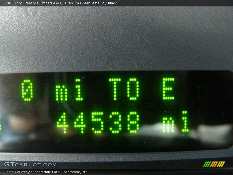 Titanium Green Metallic / Black 2005 Ford Freestyle Limited AWD