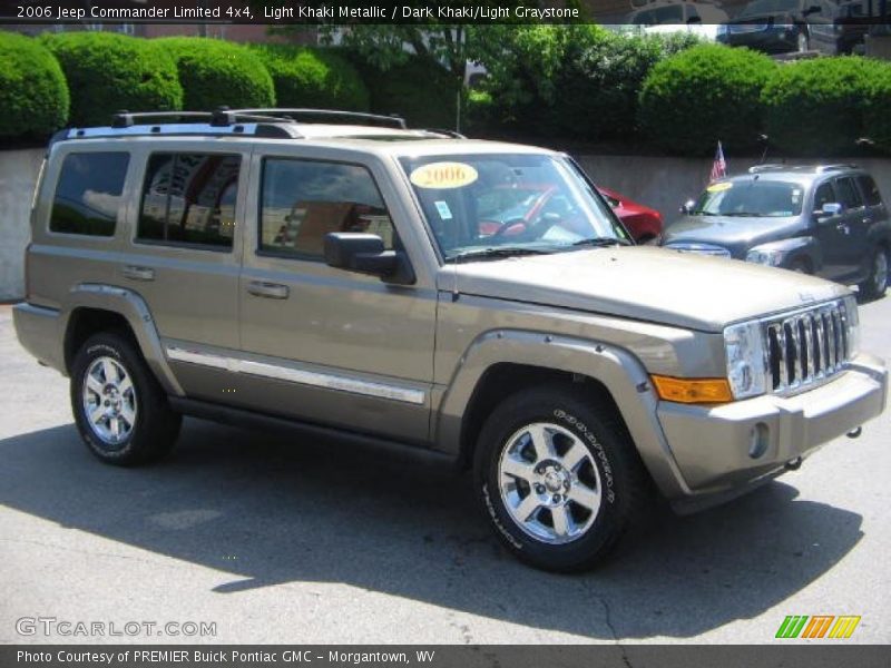 Light Khaki Metallic / Dark Khaki/Light Graystone 2006 Jeep Commander Limited 4x4