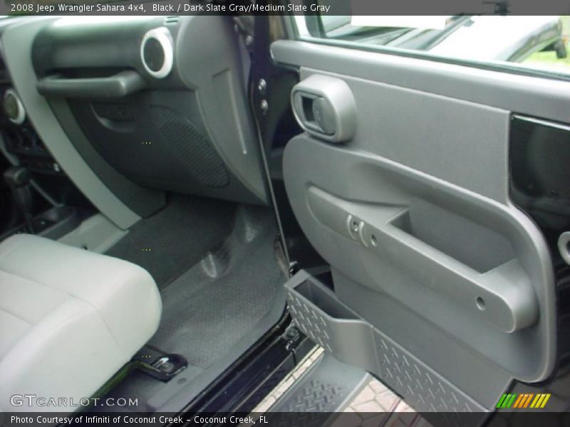 Black / Dark Slate Gray/Medium Slate Gray 2008 Jeep Wrangler Sahara 4x4