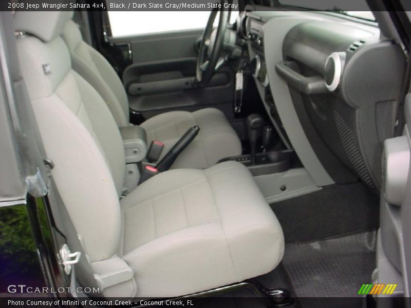 Black / Dark Slate Gray/Medium Slate Gray 2008 Jeep Wrangler Sahara 4x4