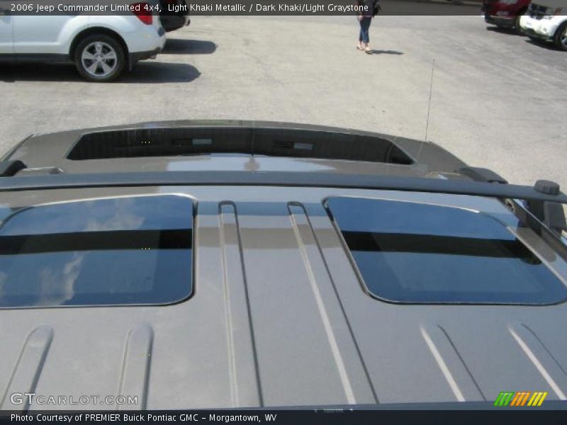 Light Khaki Metallic / Dark Khaki/Light Graystone 2006 Jeep Commander Limited 4x4