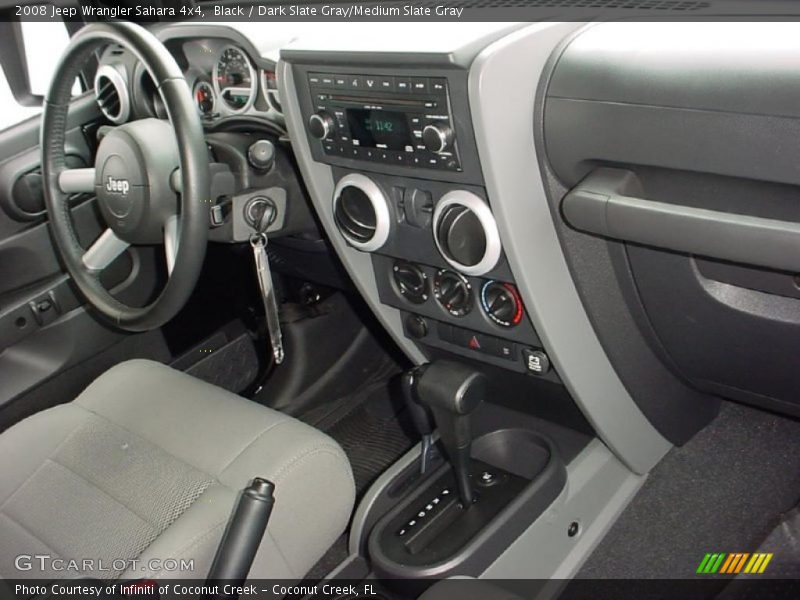 Black / Dark Slate Gray/Medium Slate Gray 2008 Jeep Wrangler Sahara 4x4