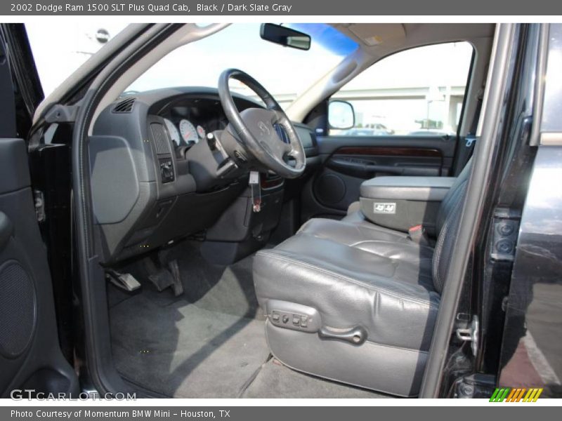 Black / Dark Slate Gray 2002 Dodge Ram 1500 SLT Plus Quad Cab