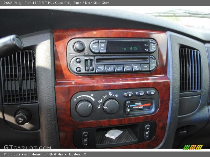 Black / Dark Slate Gray 2002 Dodge Ram 1500 SLT Plus Quad Cab