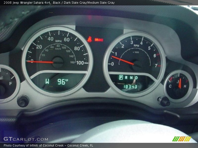 Black / Dark Slate Gray/Medium Slate Gray 2008 Jeep Wrangler Sahara 4x4