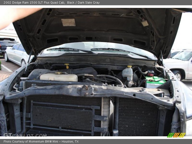 Black / Dark Slate Gray 2002 Dodge Ram 1500 SLT Plus Quad Cab