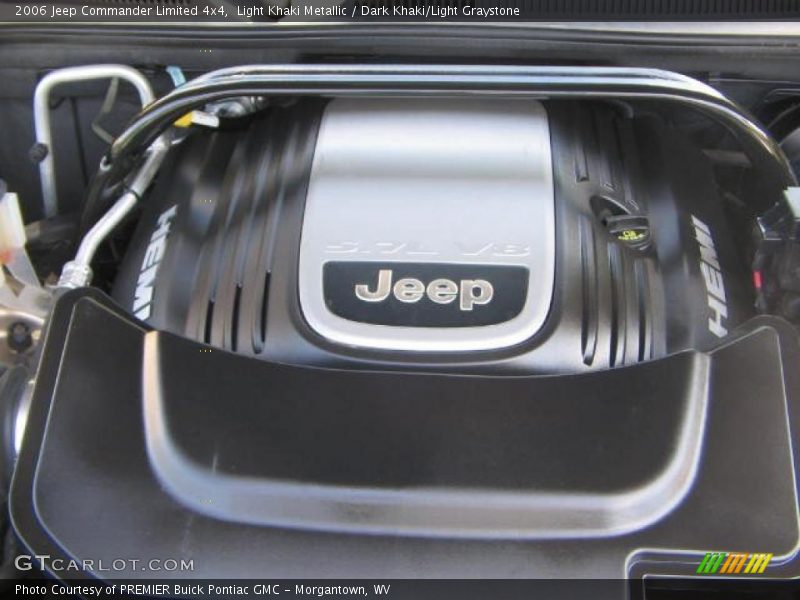 Light Khaki Metallic / Dark Khaki/Light Graystone 2006 Jeep Commander Limited 4x4