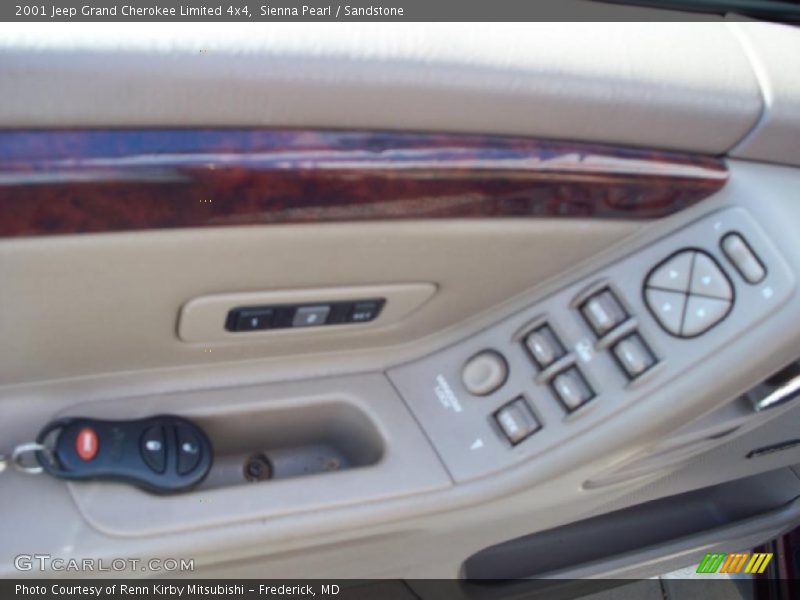 Sienna Pearl / Sandstone 2001 Jeep Grand Cherokee Limited 4x4