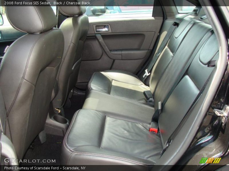 Black / Charcoal Black 2008 Ford Focus SES Sedan