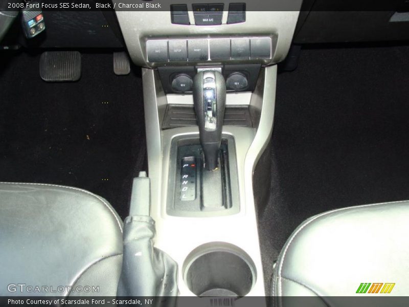 Black / Charcoal Black 2008 Ford Focus SES Sedan