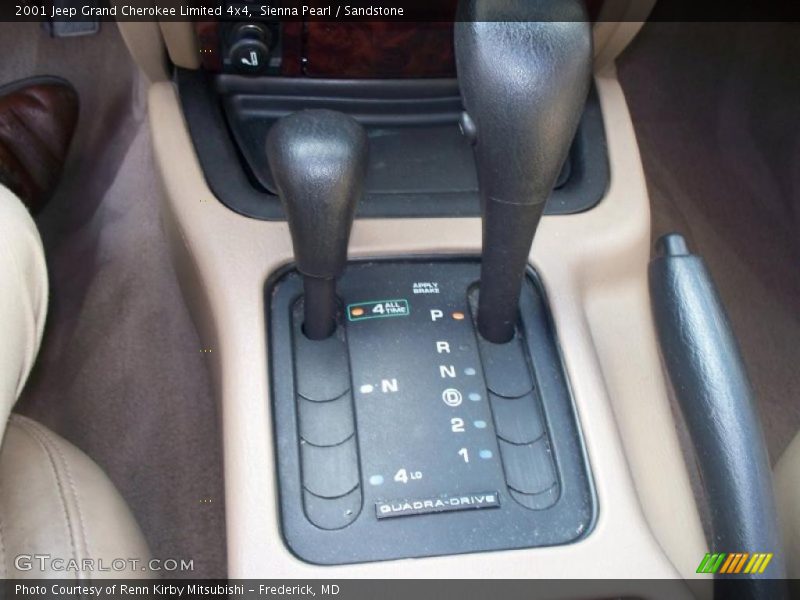 Sienna Pearl / Sandstone 2001 Jeep Grand Cherokee Limited 4x4