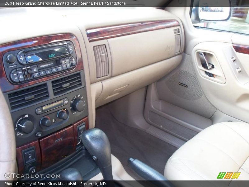 Sienna Pearl / Sandstone 2001 Jeep Grand Cherokee Limited 4x4