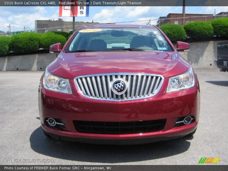 Red Jewel Tintcoat / Dark Titanium/Light Titanium 2010 Buick LaCrosse CXL AWD