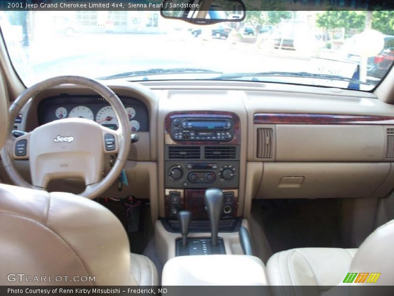 Sienna Pearl / Sandstone 2001 Jeep Grand Cherokee Limited 4x4