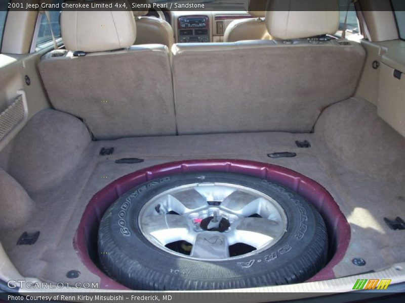 Sienna Pearl / Sandstone 2001 Jeep Grand Cherokee Limited 4x4