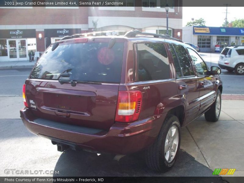 Sienna Pearl / Sandstone 2001 Jeep Grand Cherokee Limited 4x4