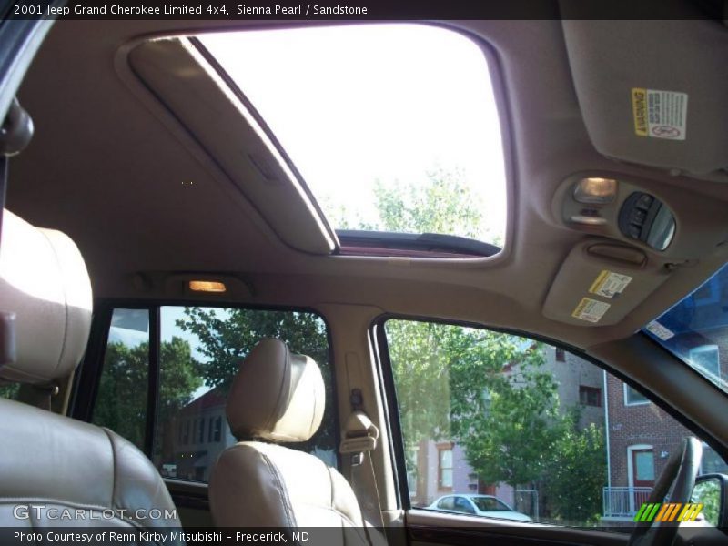 Sienna Pearl / Sandstone 2001 Jeep Grand Cherokee Limited 4x4
