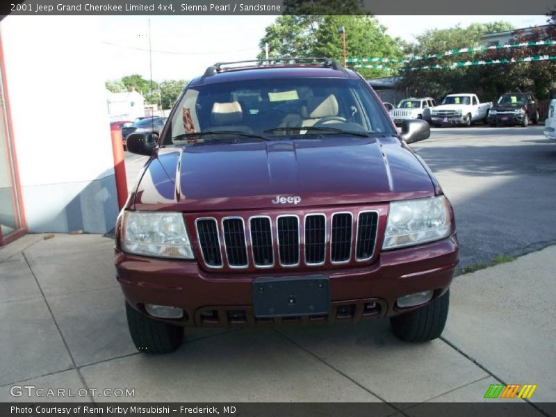Sienna Pearl / Sandstone 2001 Jeep Grand Cherokee Limited 4x4