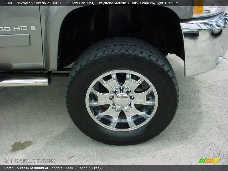 Graystone Metallic / Dark Titanium/Light Titanium 2008 Chevrolet Silverado 2500HD LTZ Crew Cab 4x4